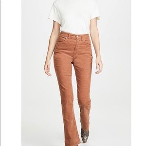 EUC AGOLDE vintage high rise flare pant